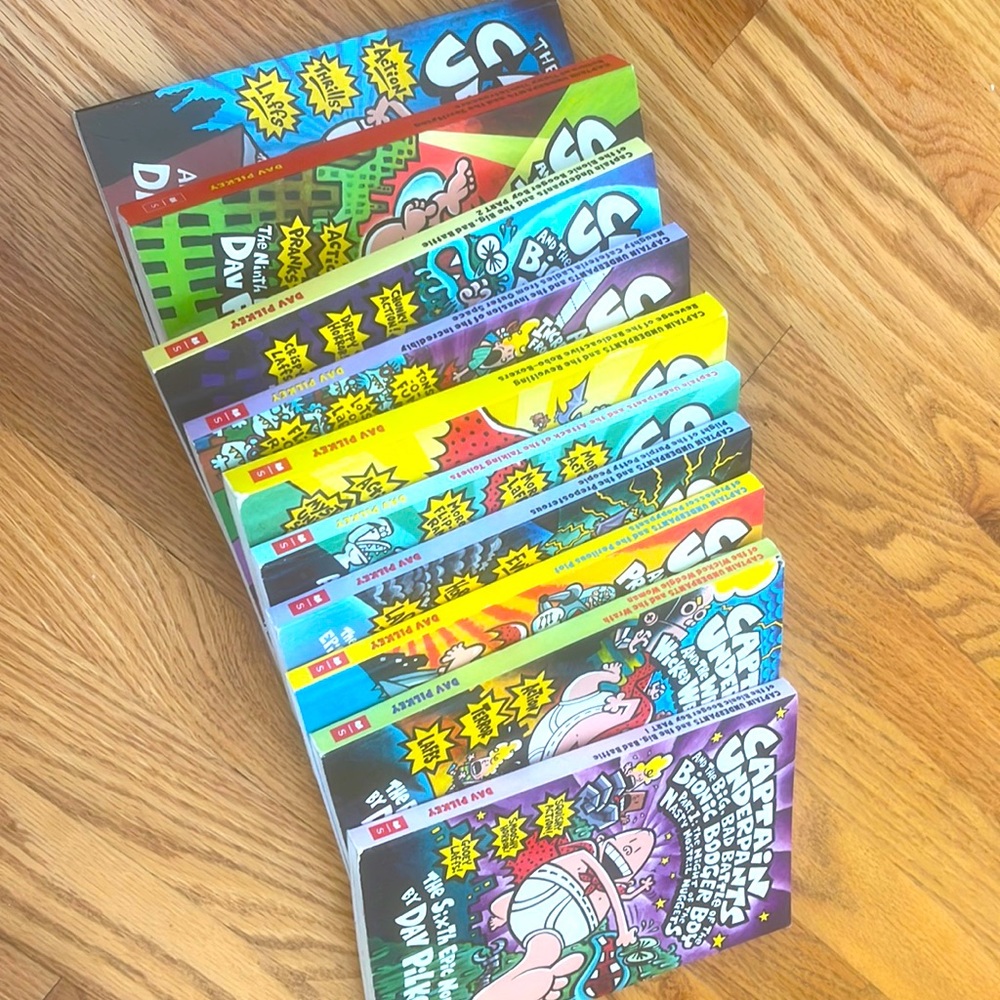 Captain Underpants Books